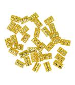 Haarringen Dreadlock Cuffs Opengewerkt Fantasie Goud, Sieraden, Tassen en Uiterlijk, Uiterlijk | Haarverzorging, Verzenden, Nieuw