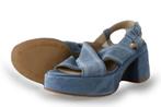 VIA VAI Sandalen in maat 39 Blauw | 10% extra korting, Sandalen of Muiltjes, Zo goed als nieuw, VIA VAI, Verzenden