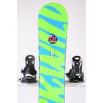 142 145 snowboard RIDE BUCK WILD, BLUE/green, WOODCORE, slim, Verzenden, Gebruikt, Board