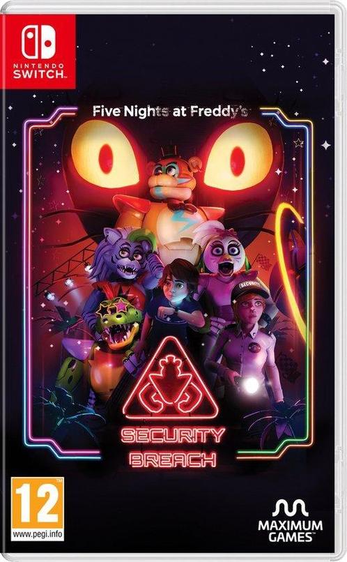 Switch Five Nights at Freddys: Security Breach, Spelcomputers en Games, Games | Nintendo Switch, Zo goed als nieuw, Verzenden