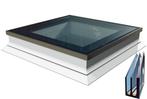 Platdakraam Intura triple glas Uw = 0,64 W/m2K PGX B1, Doe-het-zelf en Verbouw, Glas en Ramen, Verzenden, Nieuw