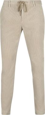 Alberto Broek Jump Corduroy Greige maat W 33 - L 34 Heren, Verzenden, Nieuw, Grijs, Alberto