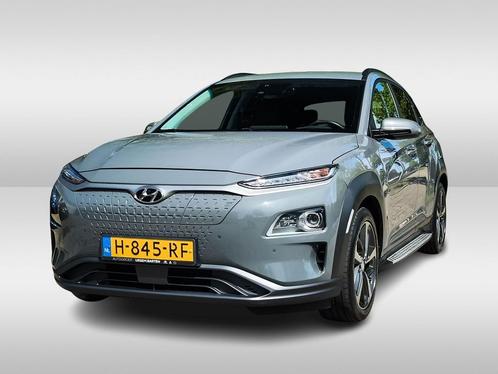 Zakelijke Lease |  Hyundai KONA EV Premium 64 kWh (204 PK), Auto's, Hyundai, Onderhoudsboekje, Lease, Zwart, Automaat, SUV of Terreinwagen