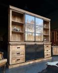Industriële Mangohouten Buffetkast | mango hout 220cm