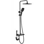 REA Thermostatische regendouche - mat zwart - 30 cm - lux..., Ophalen of Verzenden, Nieuw