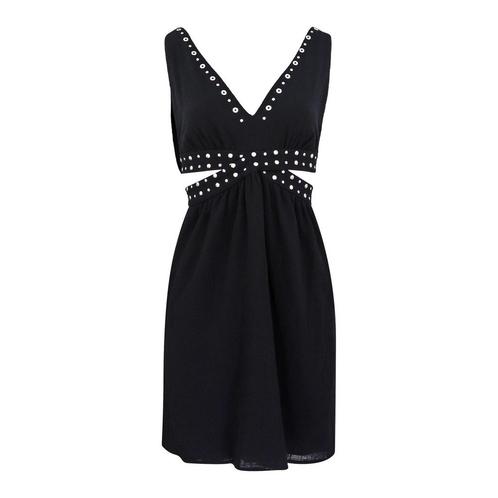 BSB • mouwloze jurk met cut out • S, Kleding | Dames, Jurken, Zwart, Nieuw, Maat 36 (S), Verzenden