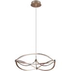 LED Hanglamp - Trion Charis - 42W - Warm Wit 3000K - Dimbaar, Huis en Inrichting, Ophalen of Verzenden, Nieuw, Metaal
