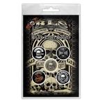 Black Label Society - Worldwide button officiële merchandise, Verzamelen, Nieuw, Ophalen of Verzenden, Kleding