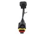 Jaltest Claas/Renault 4+4 Pins OBD - 16 Pins OBD2 Verloopkab, Auto diversen, Verzenden, Nieuw