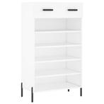 Witte Schoenenkast 60cm - Tweedekansje - Ruim je Schoenen..., Huis en Inrichting, Kasten | Schoenenkasten, Ophalen of Verzenden