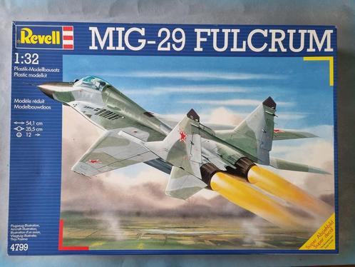Revell 4799 MiG-29 Fulcrum 1:32, Hobby en Vrije tijd, Modelbouw | Vliegtuigen en Helikopters, Revell, Verzenden