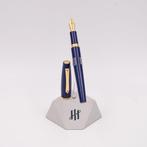 Montegrappa - Manager Navy Blue - Gold Plated Trims, Nieuw