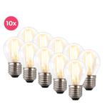10-pack dimbare Melchis E27 LED kogel, 4w warm wit, Nieuw, Ophalen of Verzenden, Led-lamp, Minder dan 30 watt