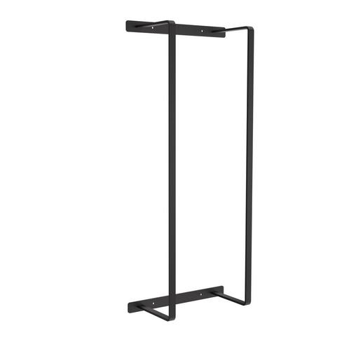 Handdoekrek BWS Jack Verticaal 67x28x14 cm Mat Zwart, Doe-het-zelf en Verbouw, Sanitair, Bad, Nieuw, Ophalen of Verzenden