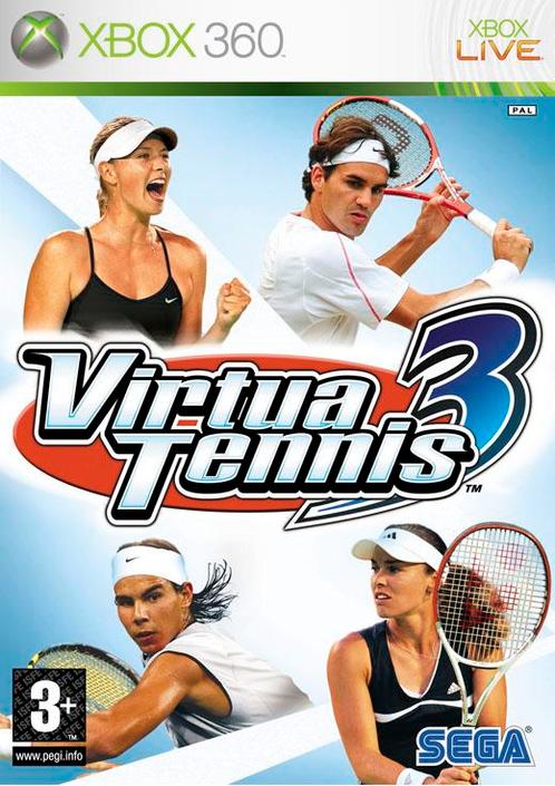 Virtua Tennis 3-Standaard (Xbox 360) Gebruikt, Spelcomputers en Games, Games | Xbox 360, Zo goed als nieuw, Ophalen of Verzenden