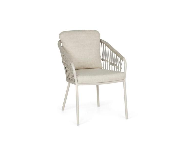 Suns Nappa tuinstoel Knot - camel - natural gravel |, Tuin en Terras, Tuinsets en Loungesets, Ophalen of Verzenden