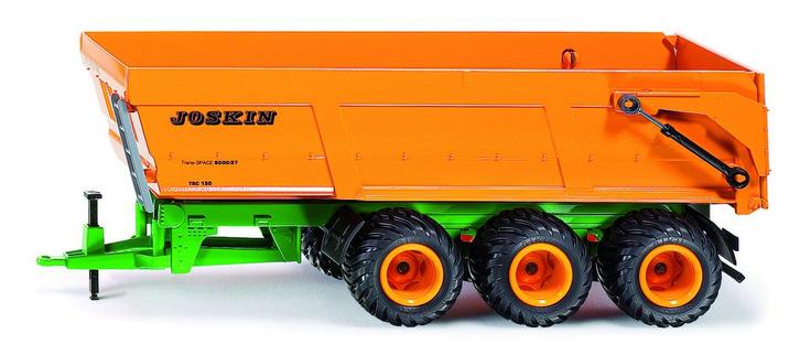 Siku 3 assige kipper Joskin 1:32 (Siku Tracktoren), Kinderen en Baby's, Speelgoed | Overig, Nieuw, Ophalen of Verzenden