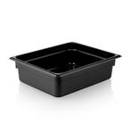 GGM Gastro | Polycarbonaat GN bak 1/2 - Zwart - Diepte 100 |, Verzenden
