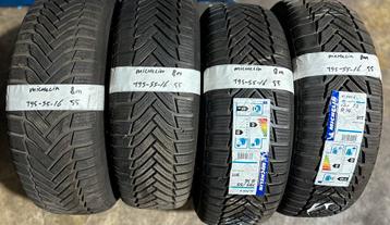 4x195-55-16 Michelin winter 8m €55 per band 195 55 16 beschikbaar voor biedingen