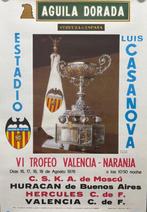 Finezas - Valencia C.F. - C.S.K.A. Moscu - Huracan de Buenos