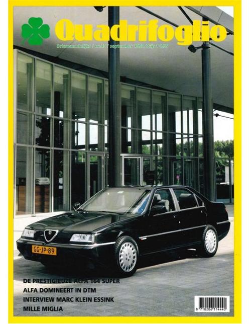 1993 ALFA ROMEO QUADRIFOGLIO MAGAZINE 43 NEDERLANDS, Boeken, Auto's | Folders en Tijdschriften, Alfa Romeo