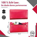 THL Design Portemonnee Dames Harmonica model Nappa, Overige merken, Verzenden, Nieuw, Leer