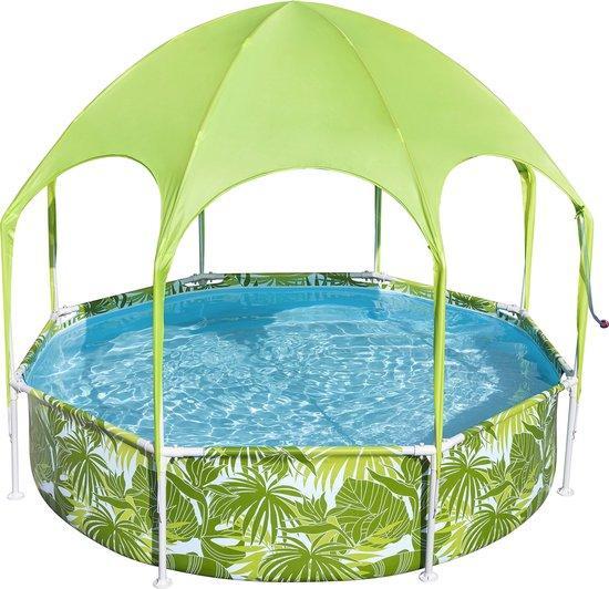 2dekans | Bestway Splash-in-Shade Rond Bovengronds Zwembad, Tuin en Terras, Zwembad-toebehoren, Zo goed als nieuw, Ophalen of Verzenden