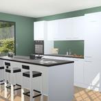 Sneeuwwitte keuken Kabul 19238, Verzenden, Nieuw