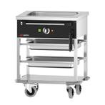 GGM Gastro | Bain marie thermische wagen - 1 x GN 1/1 |, Verzenden