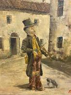 Italiaanse school (XX) - Musicante, Antiek en Kunst, Kunst | Schilderijen | Klassiek