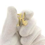 8 Krt. Broche; Letter K (witgoud, letter broche) (witgoud), Sieraden, Tassen en Uiterlijk, Broches, Ophalen of Verzenden, Gebruikt