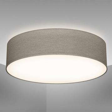 B.K.LICHT Plafondlamp - decoratieve lamp - taupe - met 2x beschikbaar voor biedingen