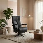 Leren relaxfauteuil met hartbalans Pure - Toledo Nero, Huis en Inrichting, Fauteuils, Bohemian, Industrieel, Modern, Scandinavisch