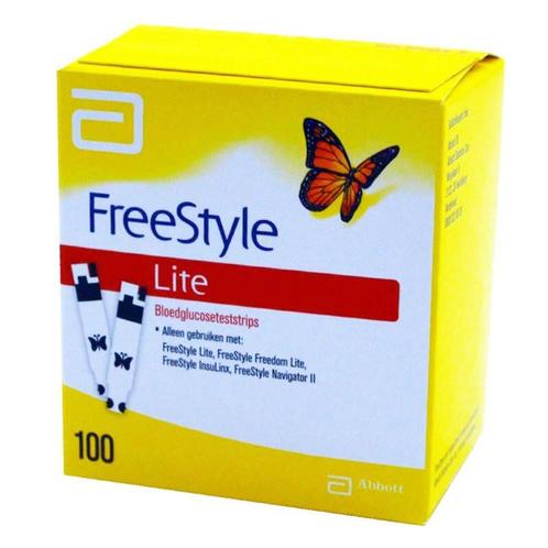 FreeStyle Lite Teststrips - 100 stuks, Diversen, Verpleegmiddelen, Nieuw, Verzenden