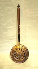 L.Lecellier Villedieu Kachel - Koper, Hout - Bedverwarmer