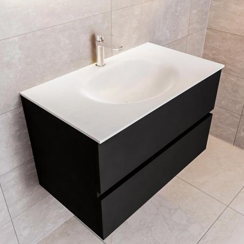 Badkamermeubel Solid Surface BWS Stockholm 80x45 cm Mat, Doe-het-zelf en Verbouw, Sanitair, Bad, Nieuw, Ophalen of Verzenden