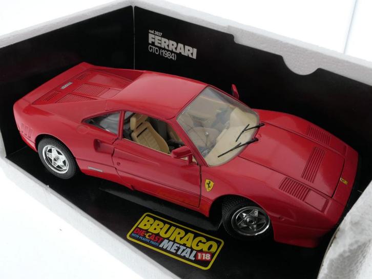 Schaal 1:18 Bburago 3027 Ferrari GTO #5235 (Automodellen), Hobby en Vrije tijd, Modelauto's | 1:18, Gebruikt, Bburago, Ophalen of Verzenden