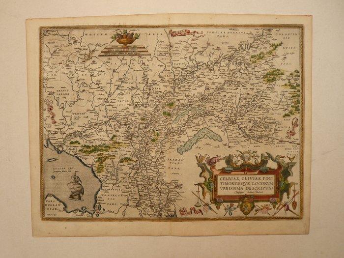 Nederland - Gelderland, Limburg, Maastricht; Abraham, Boeken, Atlassen en Landkaarten