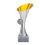 Trofee Zilver en Goud Hoorn, Verzenden, Nieuw, Feestartikel