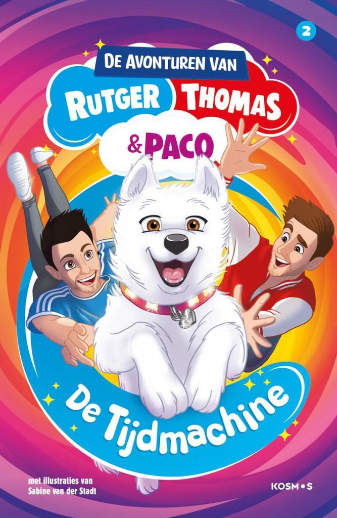 De avonturen van Rutger, Thomas en Paco 2 - De Tijdmachine, Boeken, Kinderboeken | Kleuters, Nieuw, Verzenden