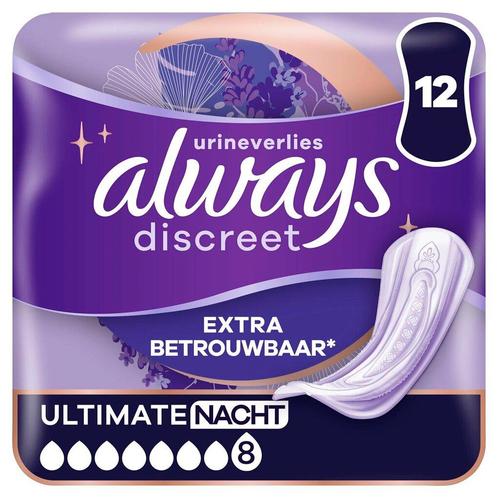 Always Discreet Ultimate Night Incontinentieverband, Diversen, Overige Diversen, Nieuw, Verzenden