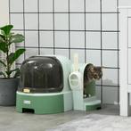 TRUUSK Kattenhuis Kattenbak Met 2 Uittrekbare Bodempannen, K, Dieren en Toebehoren, Katten-accessoires, Verzenden, Nieuw