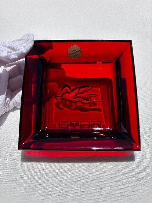 ETRO - Asbak - Glass – Italy – Luxury Design - Glas, Antiek en Kunst, Antiek | Glas en Kristal