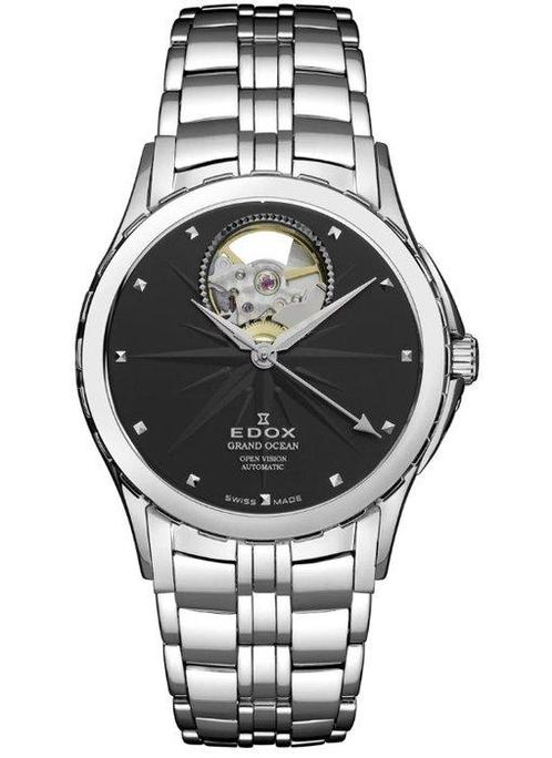 Edox grand ocean open heart automatic sale