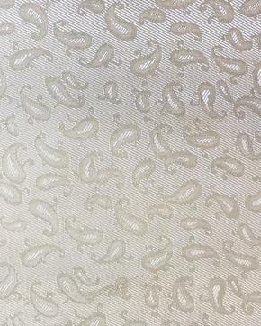 Luxe Voering Paisley Ecru, Hobby en Vrije tijd, Stoffen en Lappen, Overige kleuren, Nieuw
