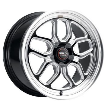 Weld Racing 17x5 Laguna Drag 5x114.3 ET -21 BS2.15 Gloss BLK beschikbaar voor biedingen