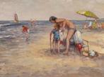 Jan Schaeffer (1923-2018) - Dagje naar het strand, Antiek en Kunst