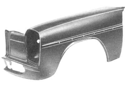 VOORSPATBORD LINKS 2E SERIE |  Mercedes w114, Mercedes w115, Auto-onderdelen, Carrosserie en Plaatwerk, Ophalen of Verzenden