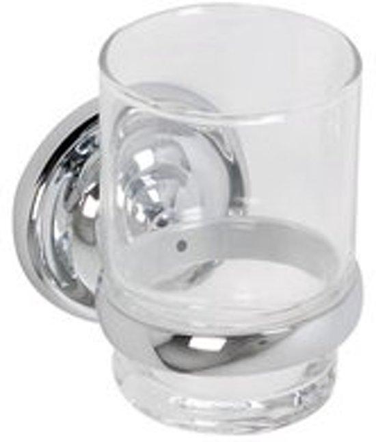 - Bekerhouder met glas Plieger Santiago, Huis en Inrichting, Badkamer | Badtextiel en Accessoires, Nieuw, Ophalen of Verzenden