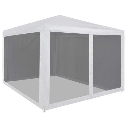 vidaXL Partytent met 4 mesh zijwanden 3x3 m, Tuin en Terras, Partytenten, Partytent, Nieuw, Verzenden